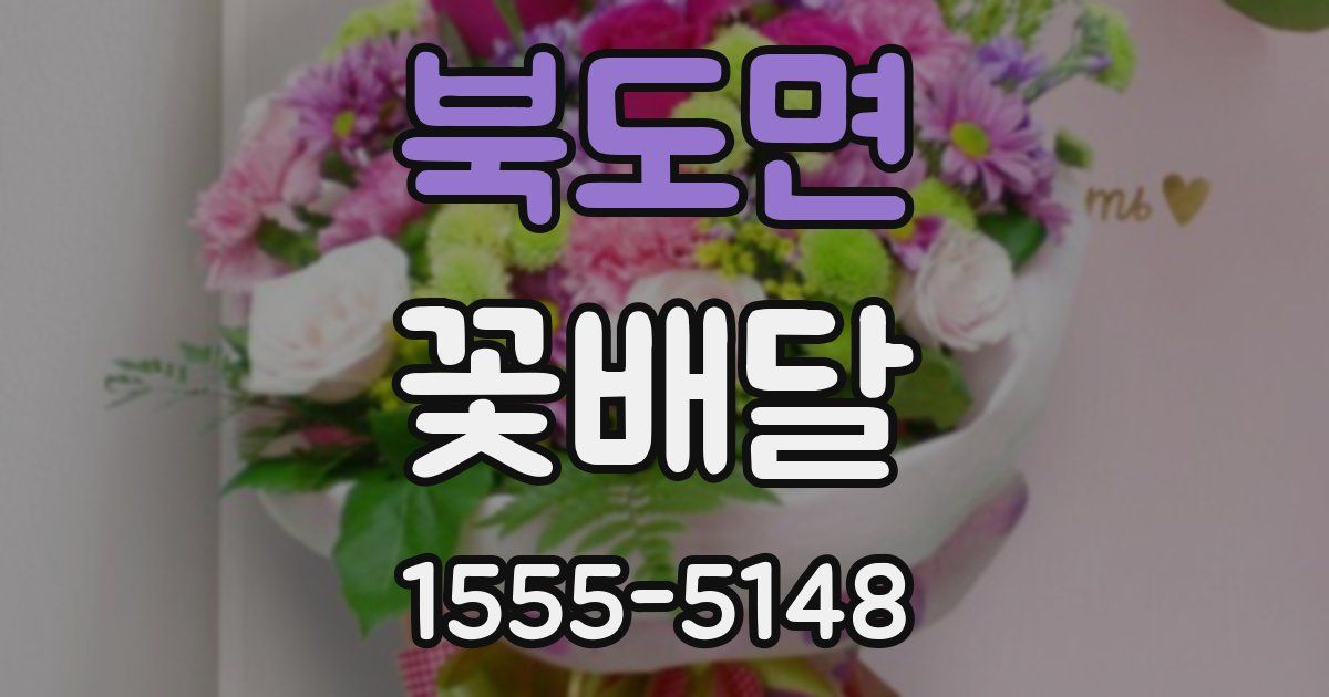 북도면 꽃배달