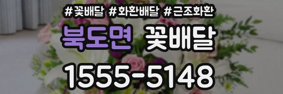 북도면 꽃배달