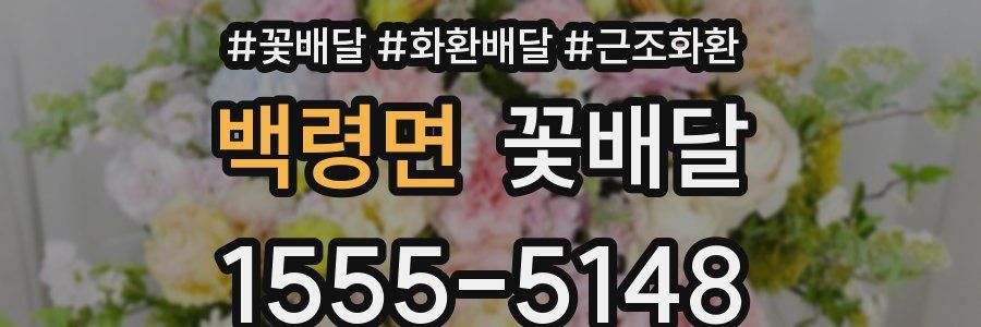 백령면 꽃배달