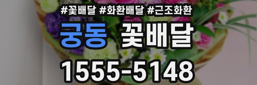 궁동 꽃배달