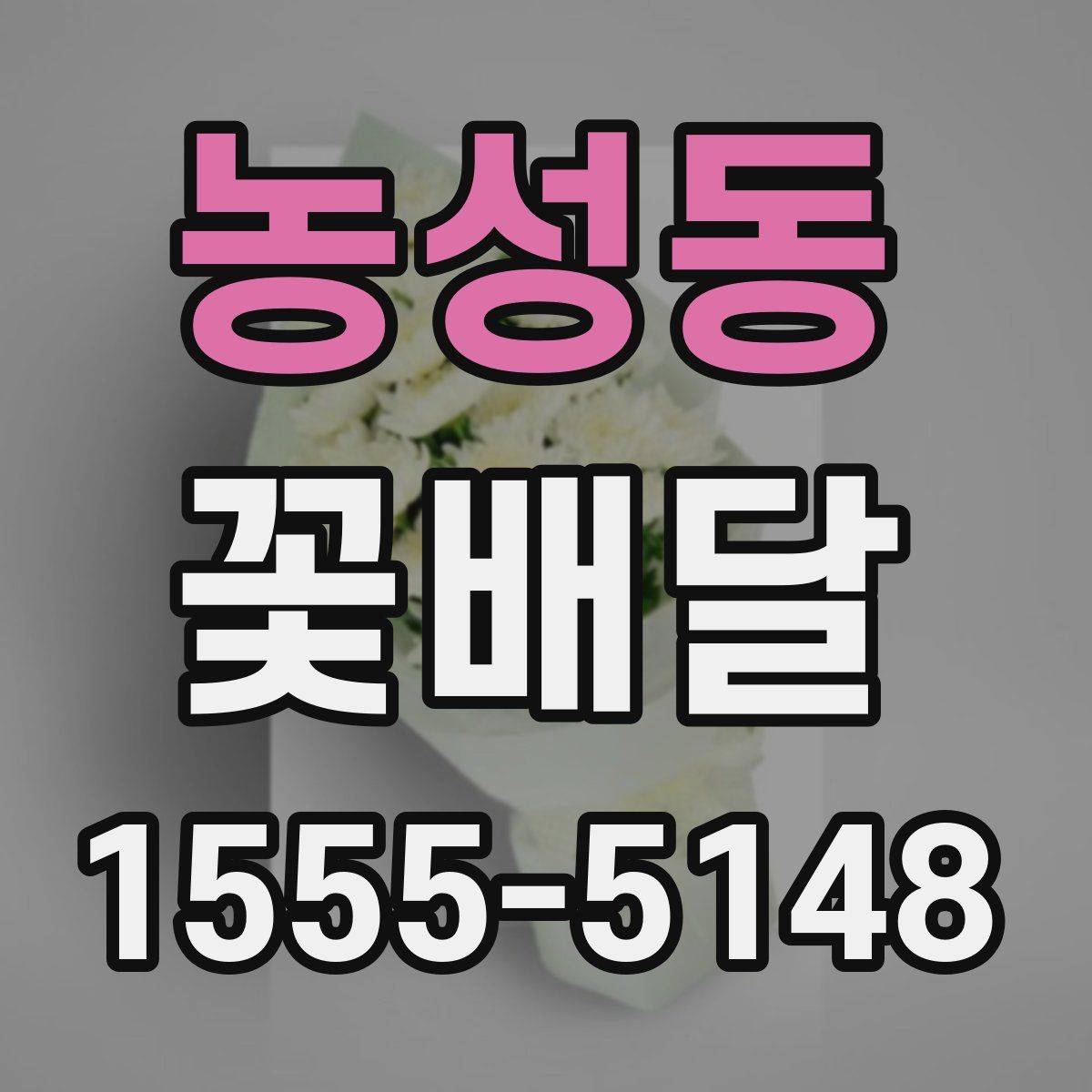 농성동 꽃배달