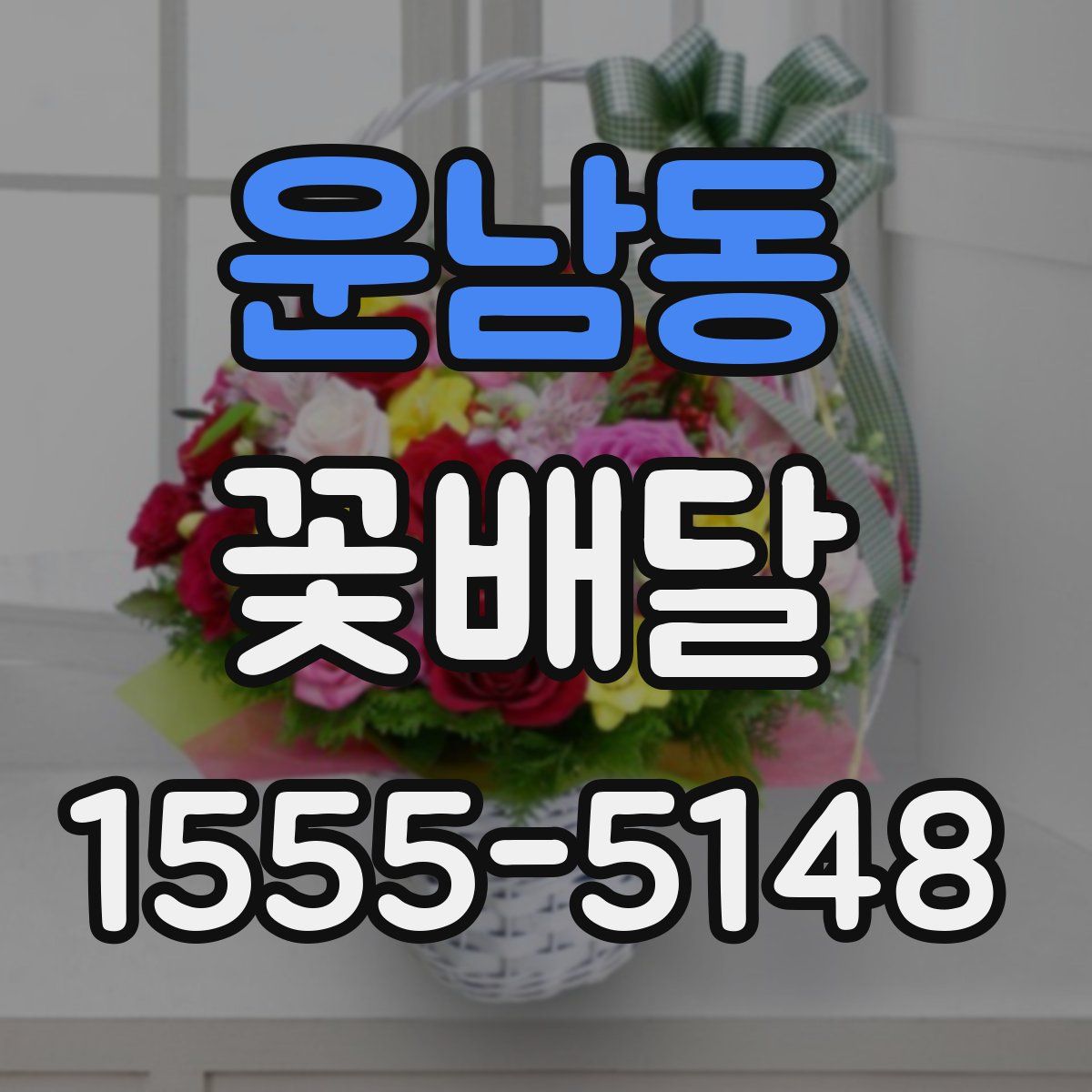 운남동 꽃배달