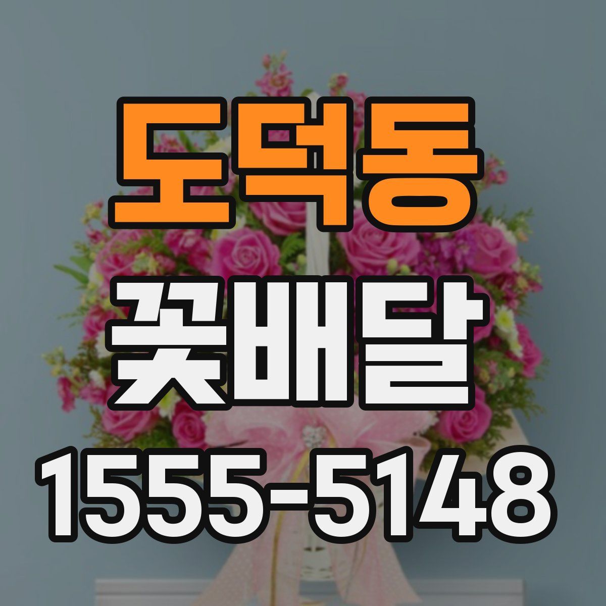 도덕동 꽃배달