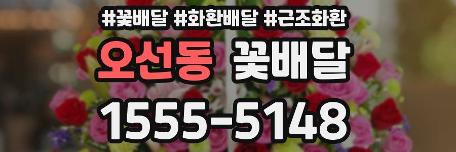 오선동 꽃배달