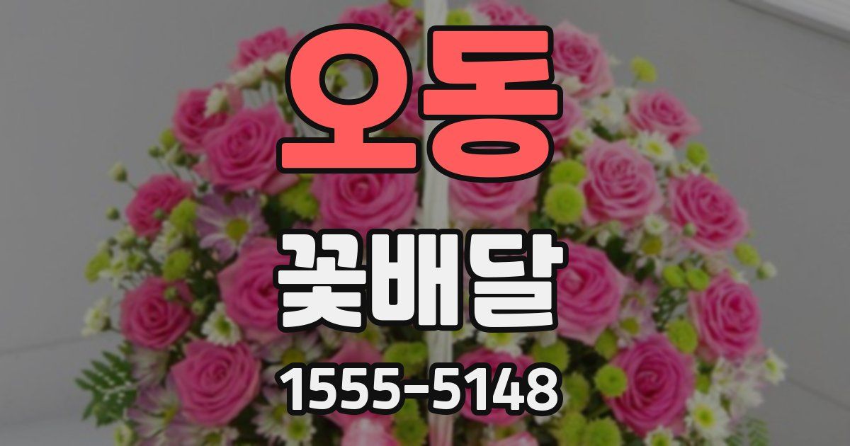 오동 꽃배달