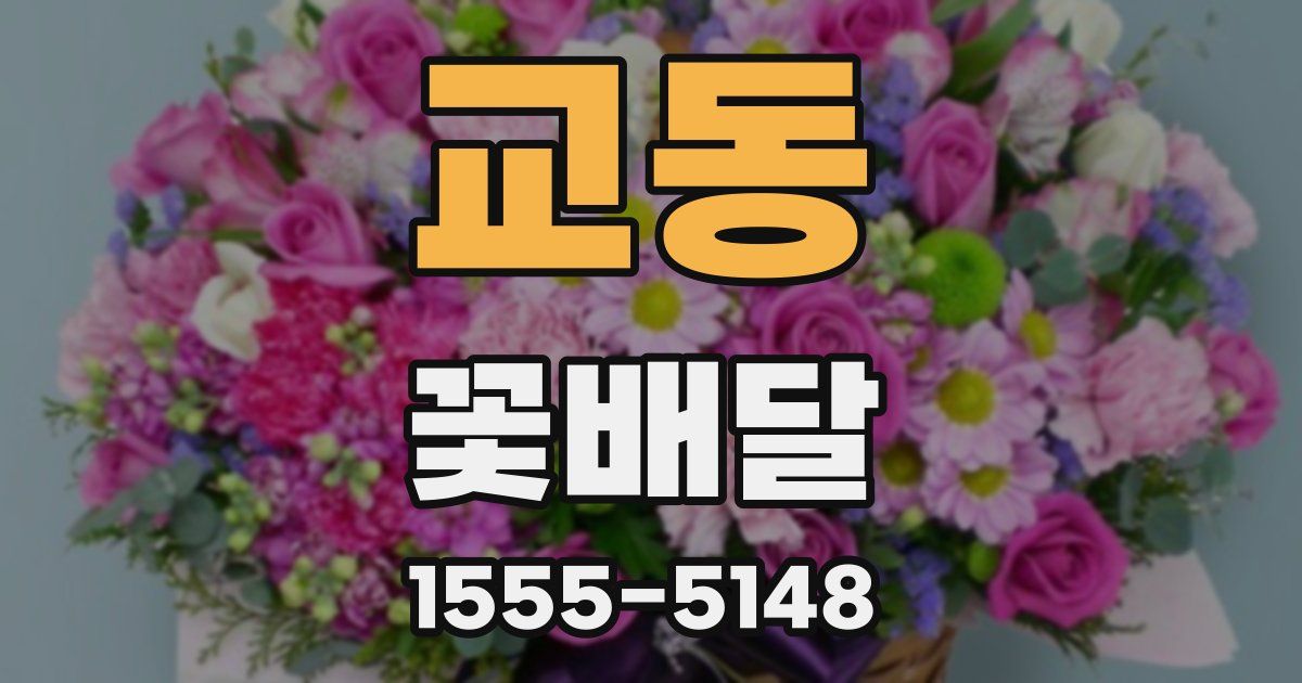 교동 꽃배달