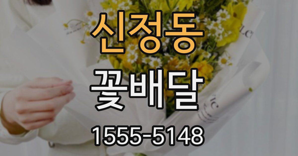 신정동 꽃배달