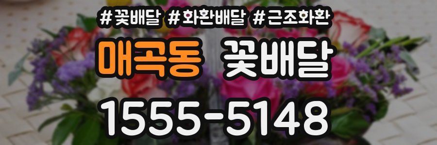 매곡동 꽃배달