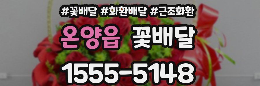 온양읍 꽃배달