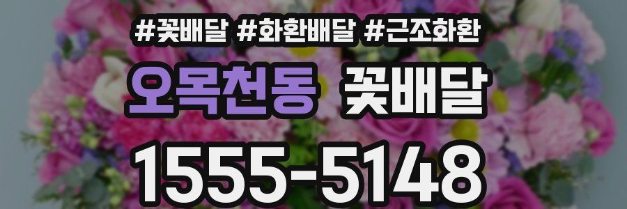 오목천동 꽃배달