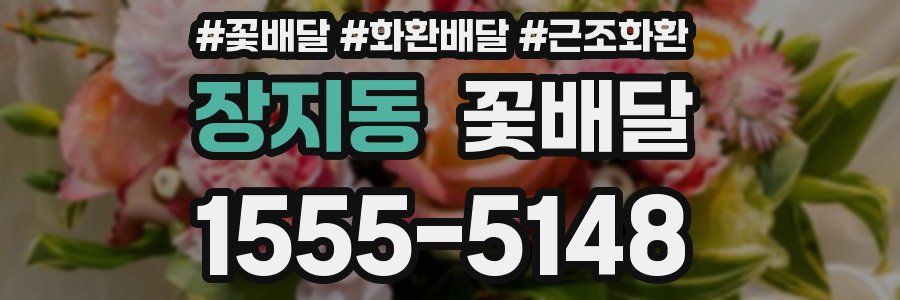 장지동 꽃배달
