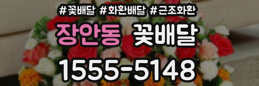 장안동 꽃배달