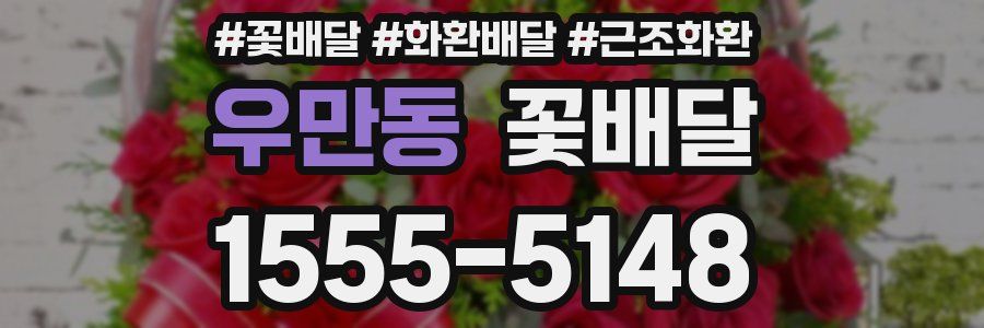 우만동 꽃배달