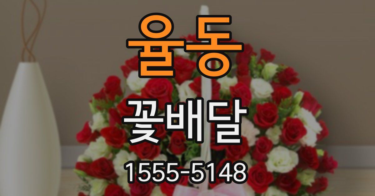 율동 꽃배달