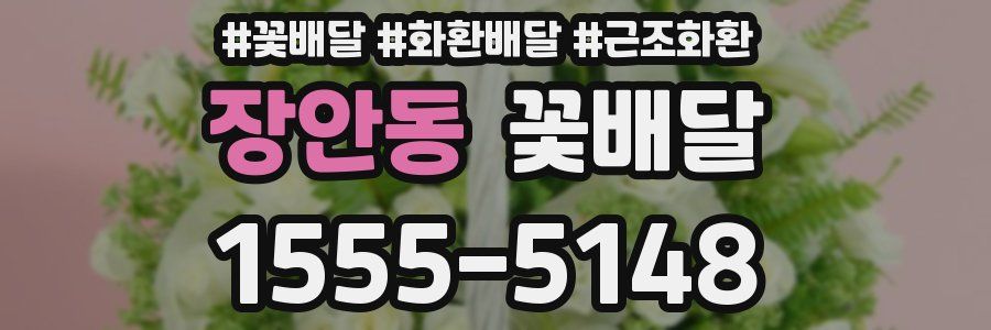 장안동 꽃배달