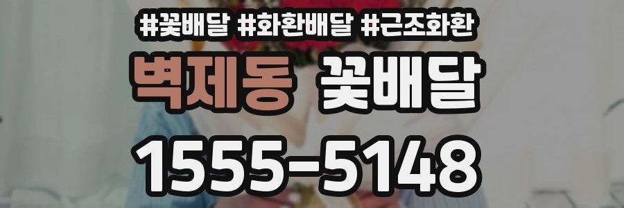 벽제동 꽃배달