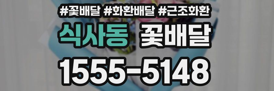 식사동 꽃배달