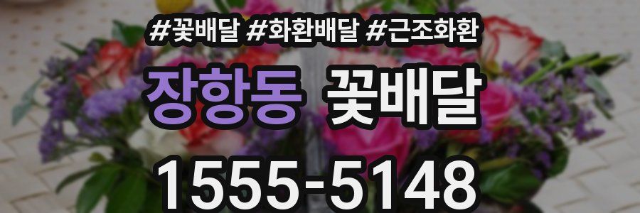 장항동 꽃배달