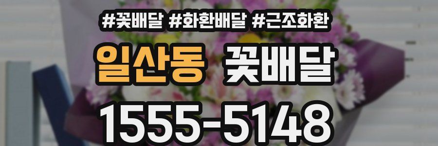 일산동 꽃배달