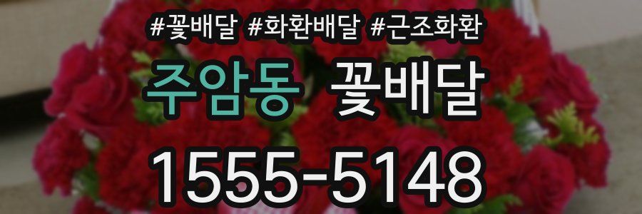 주암동 꽃배달