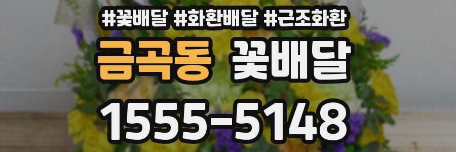 금곡동 꽃배달