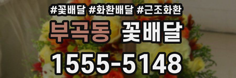 부곡동 꽃배달