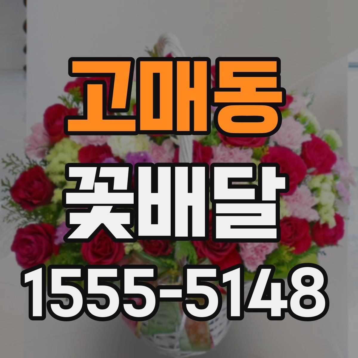 고매동 꽃배달