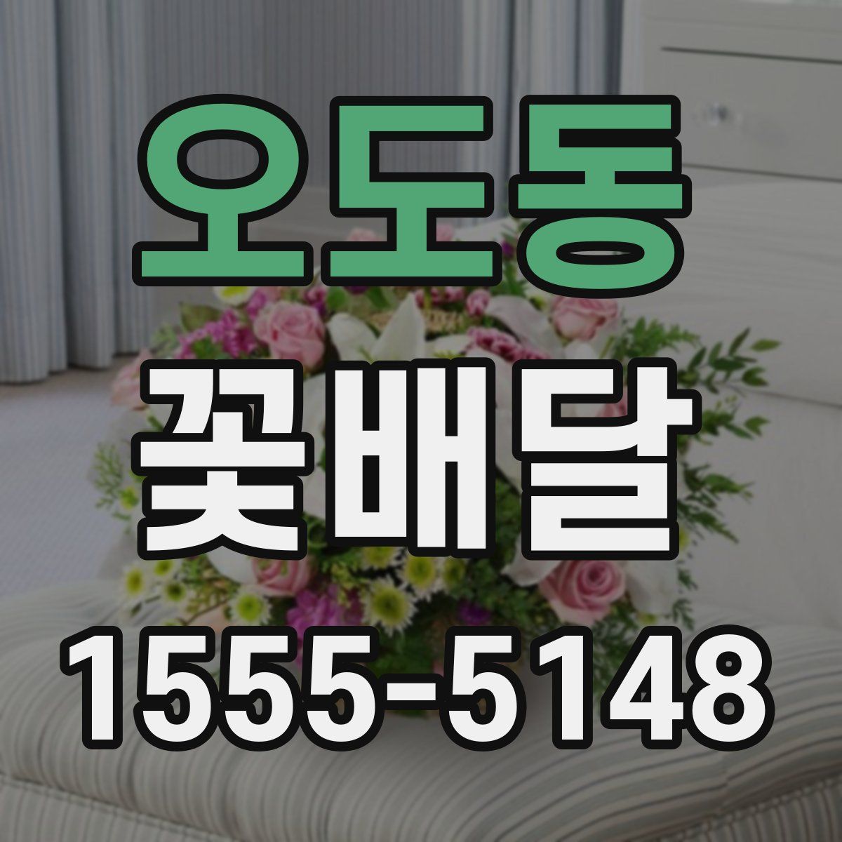 오도동 꽃배달