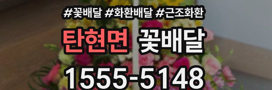 탄현면 꽃배달