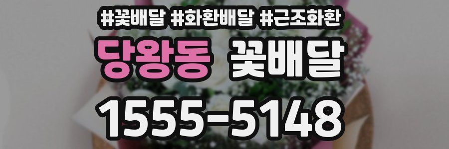 당왕동 꽃배달