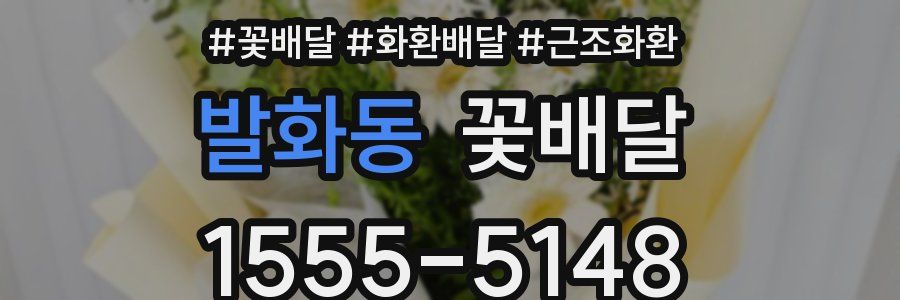 발화동 꽃배달