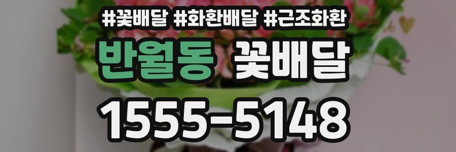 반월동 꽃배달