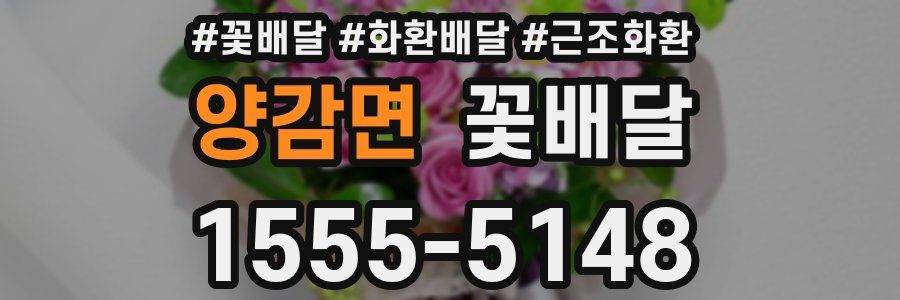 양감면 꽃배달