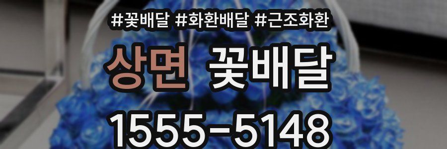 상면 꽃배달