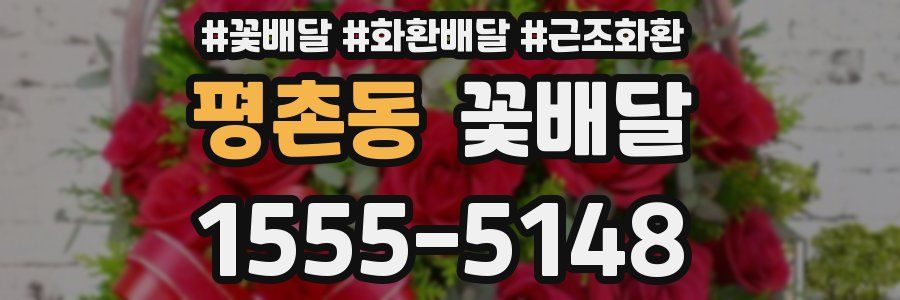 평촌동 꽃배달