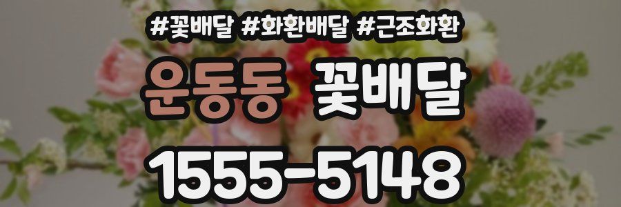운동동 꽃배달