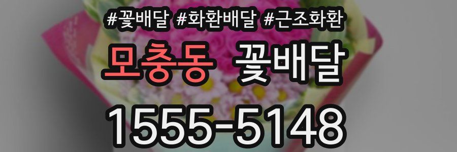 모충동 꽃배달