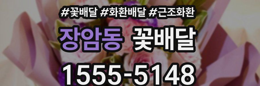 장암동 꽃배달
