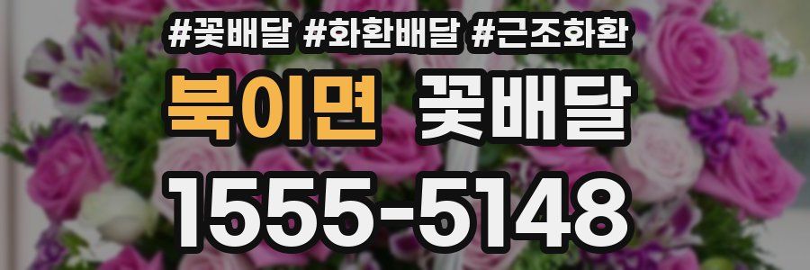 북이면 꽃배달