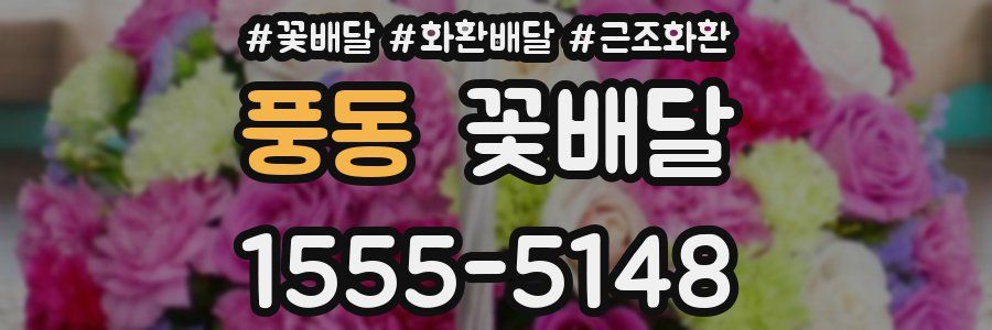 풍동 꽃배달