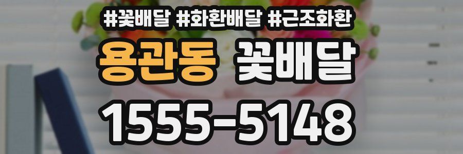 용관동 꽃배달