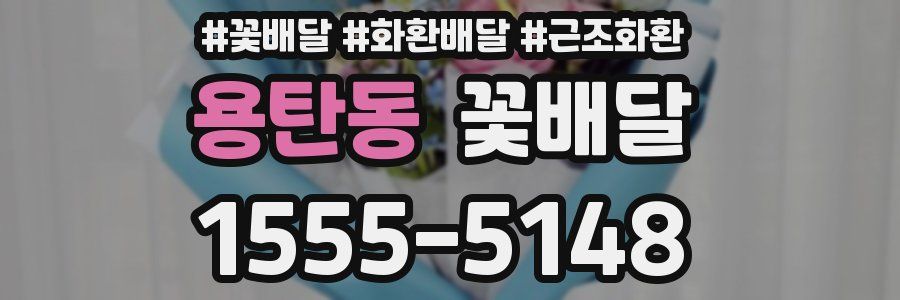 용탄동 꽃배달