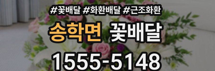 송학면 꽃배달