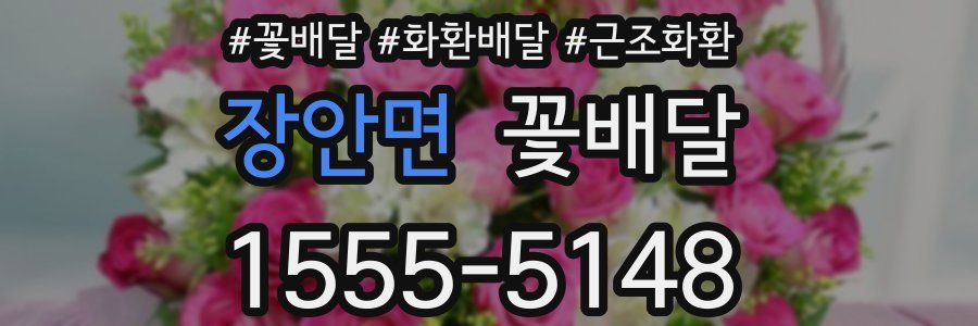 장안면 꽃배달