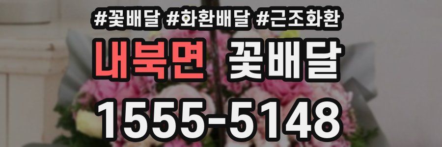 내북면 꽃배달