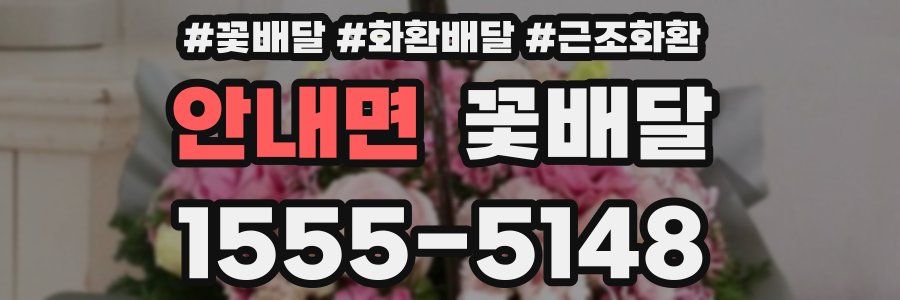 안내면 꽃배달