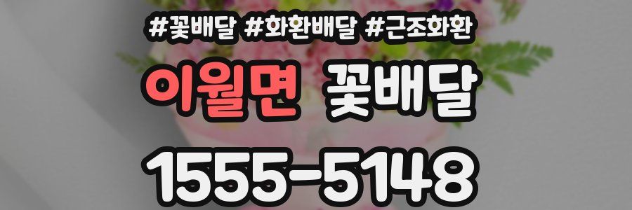 이월면 꽃배달
