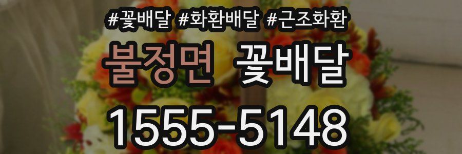 불정면 꽃배달