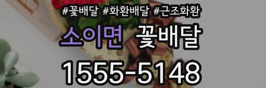 소이면 꽃배달