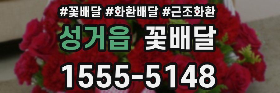 성거읍 꽃배달